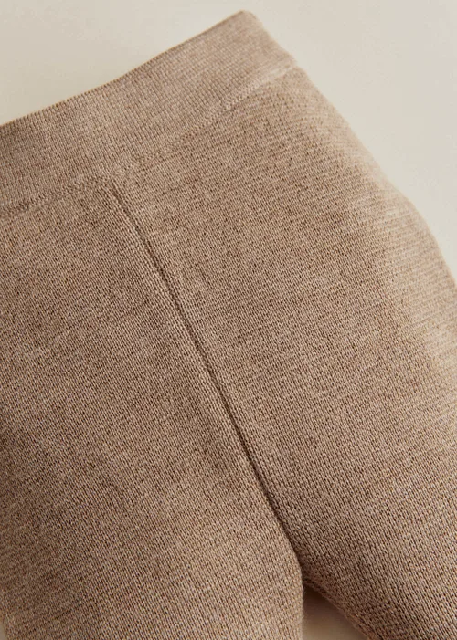 Pantalon Maille Boris - Beige Chiné — image 3