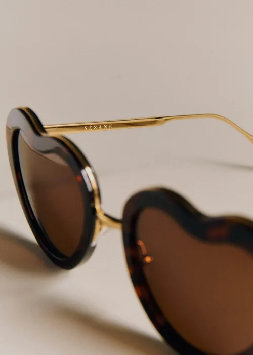 Lunettes de soleil Fiona - Ecailles et Doré — image 4