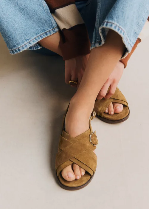 Sandales low Blandine - Taupe — image 5