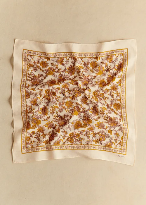 Foulard Gaston - Fleurs avril — image 3