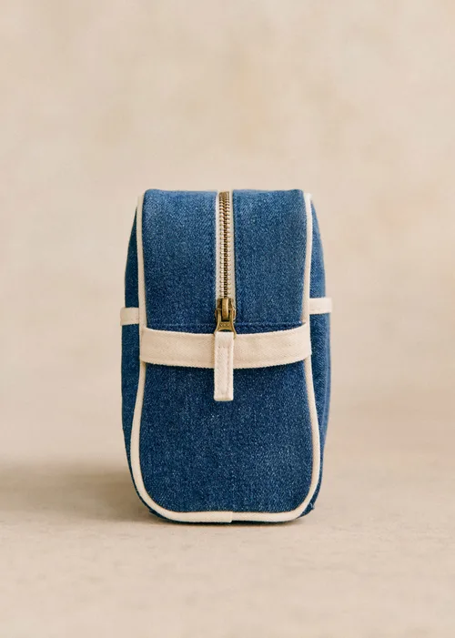 Grande trousse de toilette - Denim — image 3