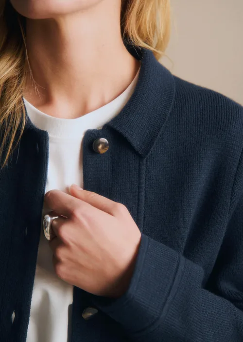 Veste Will Maille - Marine — image 3