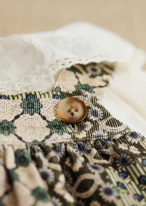 Robe Gigi - Petit Sézane x Antoinette Poisson - Imprimé Patchwork Dominote — image 4