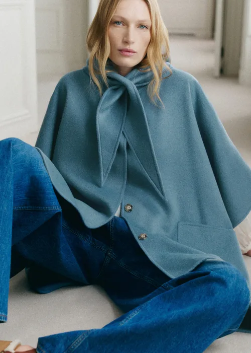 Manteau Gabriello - Bleu Chambray — image 4