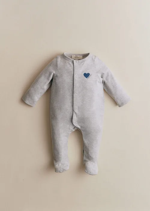 Pyjama La Chamade - Gris Chiné / Indigo — image 2