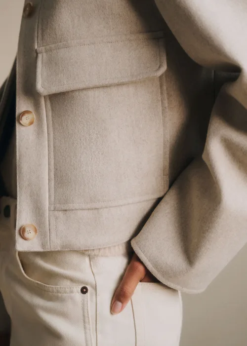 Veste Marion - Beige Chiné — image 3