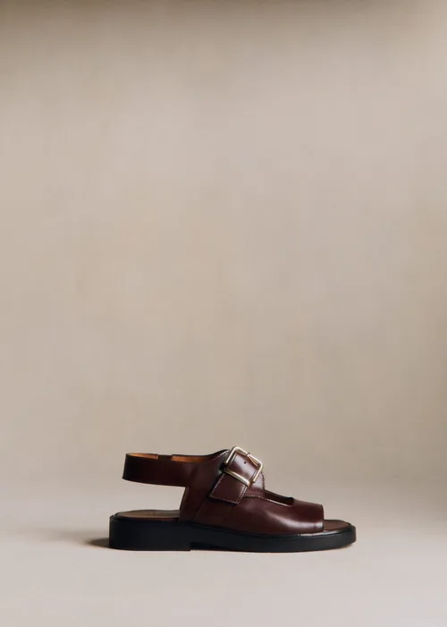 Sandales Low Hector - Chocolat Glacé — image 5