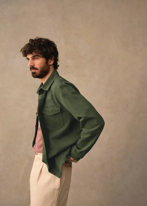 Surchemise Reese - Vert Olive — image 5