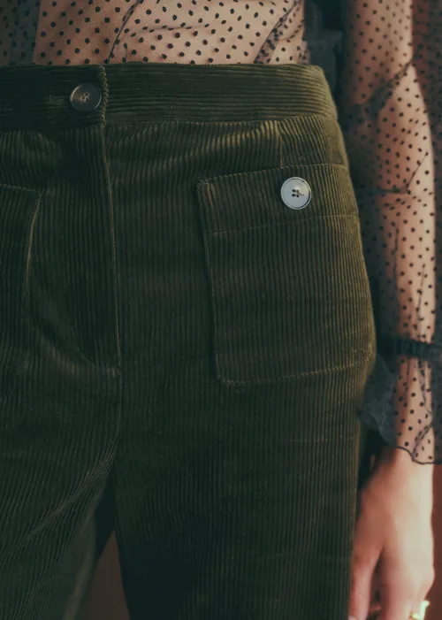 Pantalon Dan - Olive Foncé — image 3