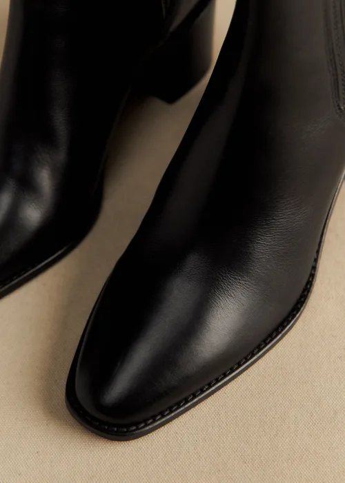 Bottines Johanne - Noir Glacé — image 5