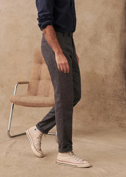 Pantalon Carl - Tweed Anthracite — image 3