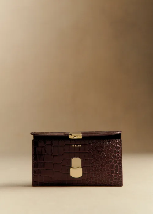 Portefeuille Grand Milo - Choco Croco — image 4
