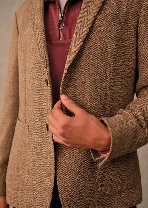 Veste Riddle - Chevrons Camel — image 11