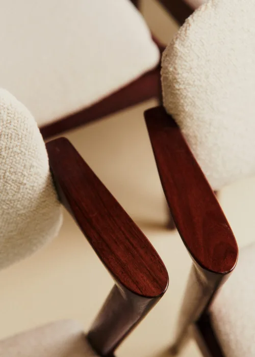 Lot de 5 chaises vintage dans le goût de Kai Kristiansen - Bois — image 5