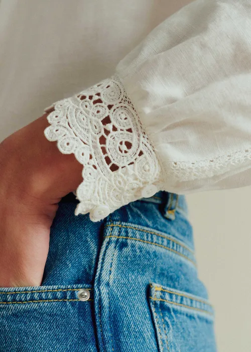 Chemise Chlo - Crochet Écru — image 3