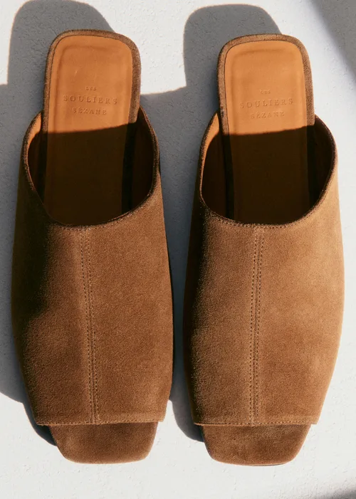 Mules Low Bruna - Taupe Kaki — image 5