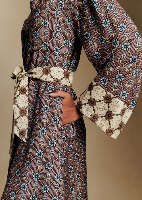 Robe Line - Sézane x Antoinette Poisson - Imprimé Coeur Garance — image 3