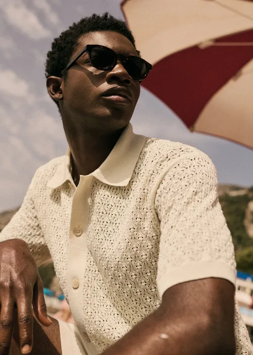 Chemise Maille Nurel - Écru — image 3