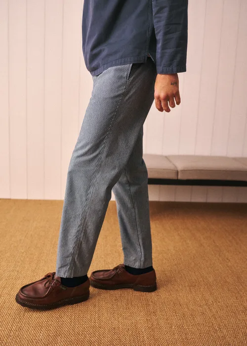Pantalon Shane - Rayures Écru / Bleu Ciel — image 5