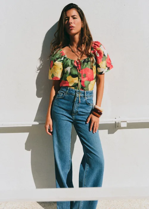 Blouse Vikaly - Imprimé Azalia — image 3