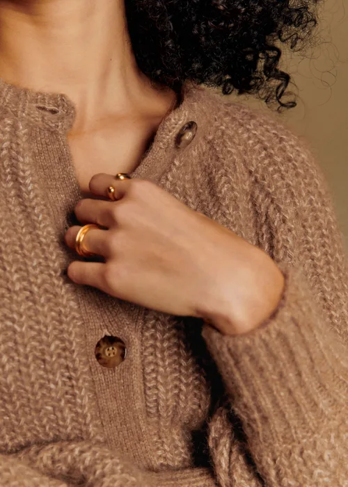 Gilet Emile - Camel Chiné — image 4