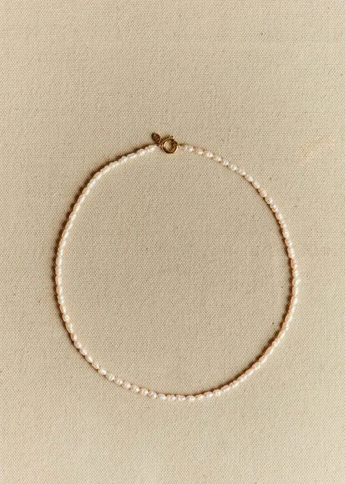 Collier Irma perles - Écru — image 3