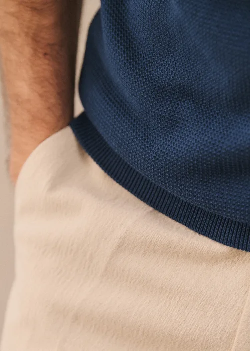 T-Shirt Maille Simeone - Marine — image 4
