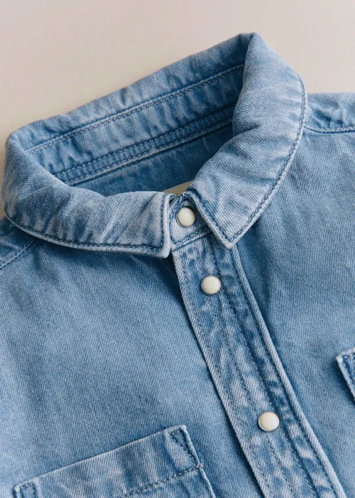 Chemise Joey - Bleu Denim Clair — image 2