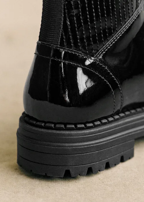 Bottines Low Niels - Noir Vernis — image 5