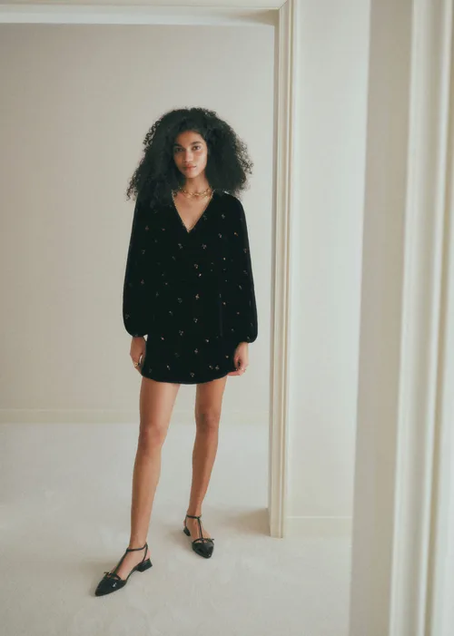 Robe Adelina - Cuivre fond noir — image 4
