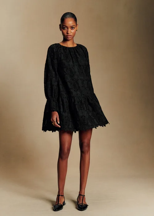 Robe LANKA - Dentelle Noire
