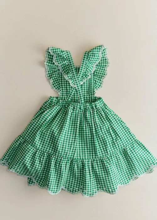 Robe Aurore - Vichy Vert — image 5