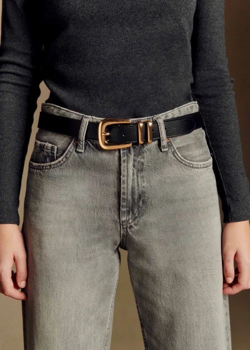 Ceinture Oria - Noir Lisse — image 4