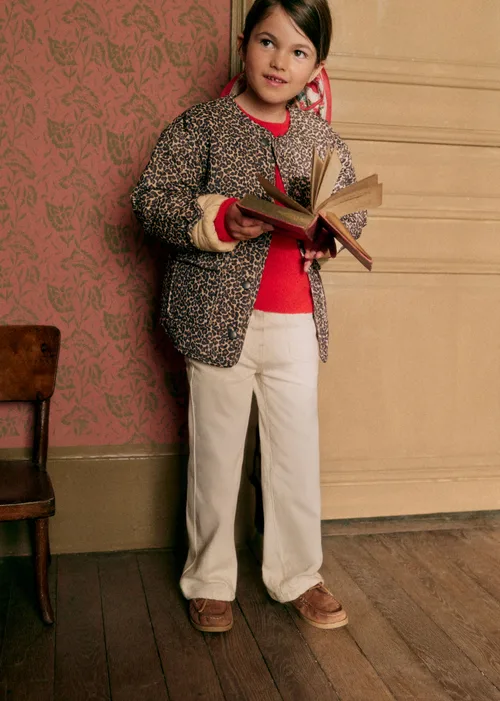 Manteau Farel - Léopard Beige — image 4