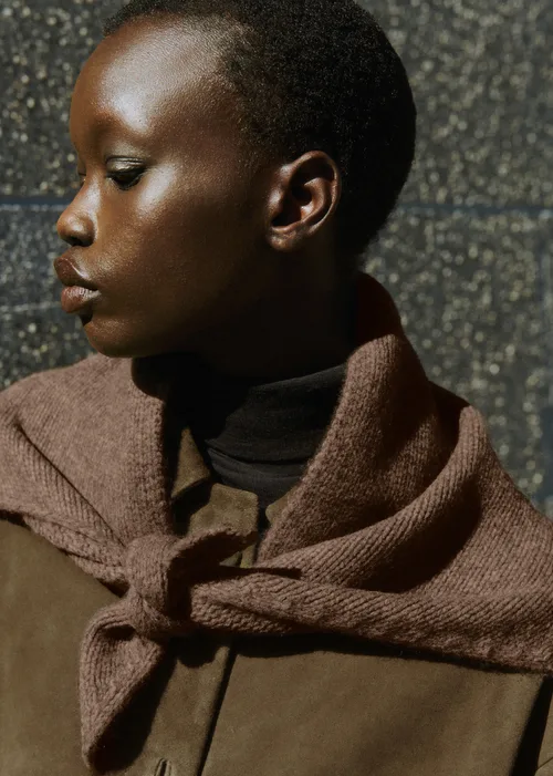 Echarpe Eli - Taupe Foncé — image 3
