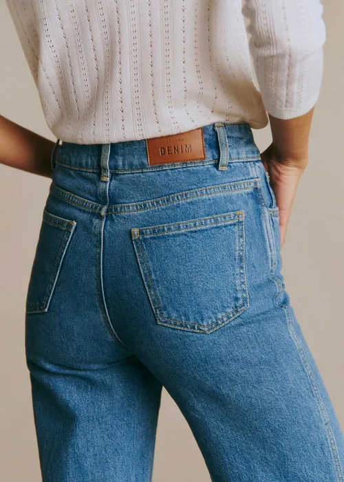 Pantalon Le New 70's - Bleu Denim — image 3