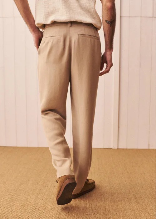 Pantalon Dusk Élastiqué - Beige — image 3