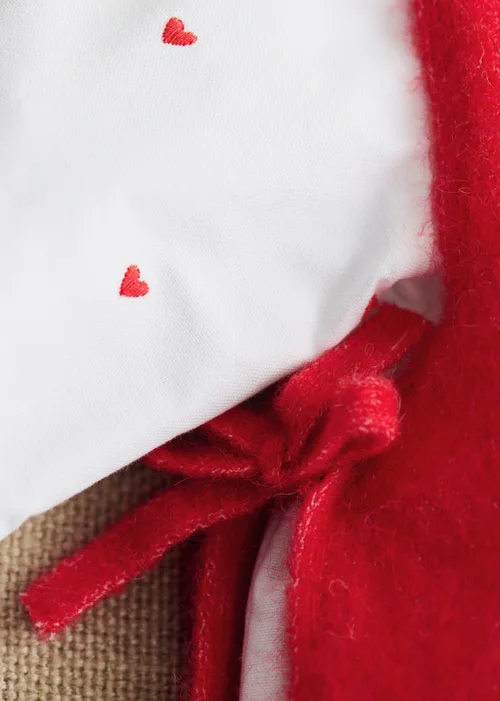 Chemise Pierro - Oxford Blanc / Coeurs Rouge — image 4