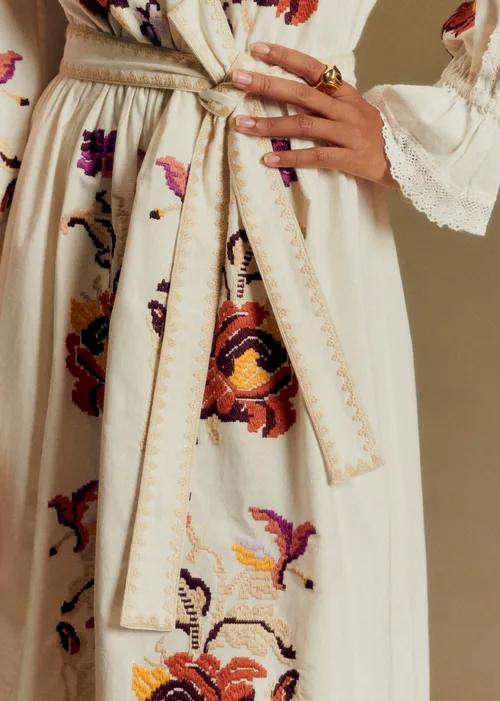 Robe Cindy - Aquarelle Multico — image 4