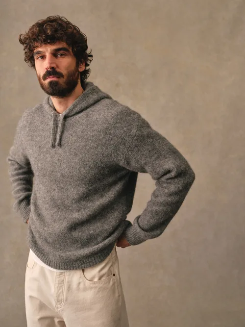Hoodie Joshua - Gris Chiné — image 5