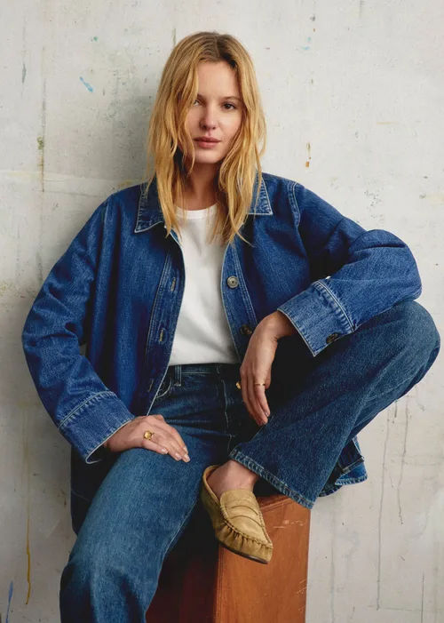 Veste Gabin - Bleu Denim — image 5