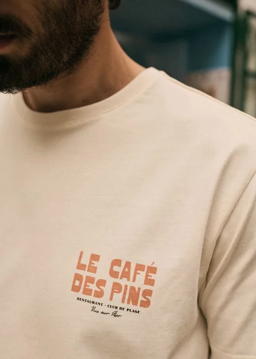 T-Shirt Café des Pins - Écru — image 6
