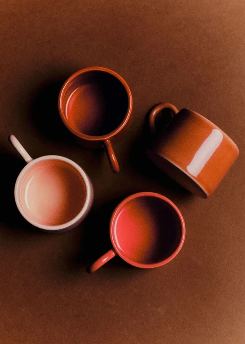 Coffret de 4 tasses expresso - Rose — image 4