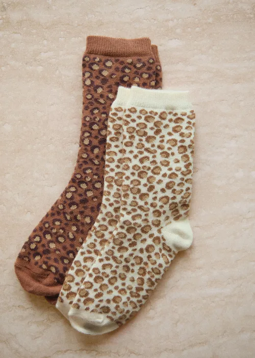 Lot de 2 chaussettes Léopard - Léopard — image 3