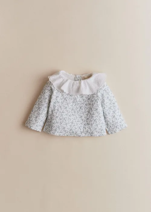 Ensemble Ava - Imprimé Eglantine Bleu — image 2