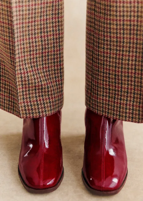 Bottines Axelle - Pourpre Vernis — image 5