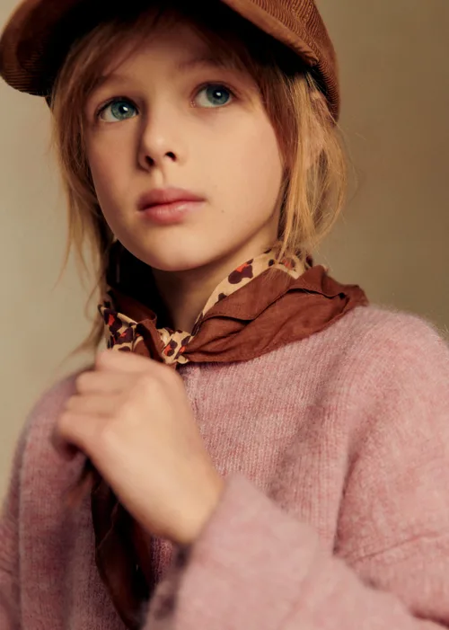 Foulard Léopard - Léopard Orange — image 4