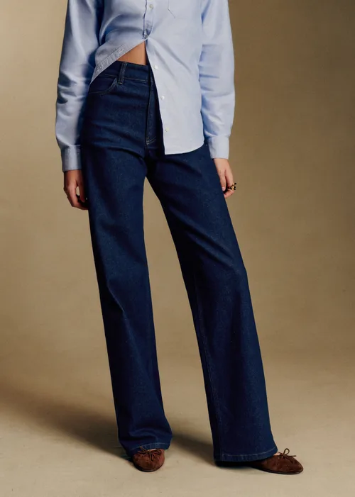 Pantalon Le Wide Leg - Denim Brut — image 3
