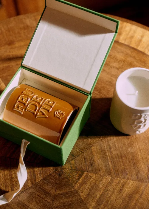Bougie Feu de vie - Le Bois - Caramel — image 2