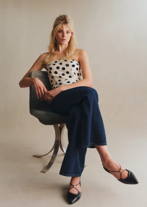 Ballerines Low Alexia - Noir Vintage — image 4